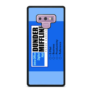 DUNDER MIFFLIN INTRA OFFICE DIGITAL HUB LOGO Samsung Galaxy Note 9 Case Cover