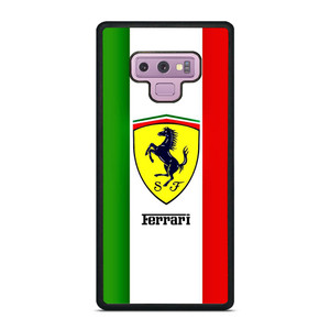 FERRARI ITALI FLAG LOGO Samsung Galaxy Note 9 Case Cover FERRARI ITALI FLAG LOGO Samsung Galaxy Note 9 Case Cover