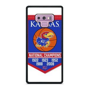 KANSAS JAYHAWKS UNIVERSITY BASKETBALL Samsung Galaxy Note 9 Case Cover