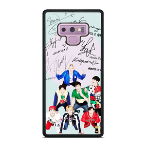 MONSTA X K POP SIGNATURE Samsung Galaxy Note 9 Case Cover