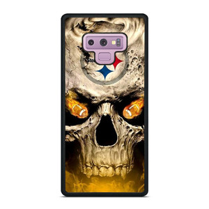 PITTSBURGH STEELERS FOOTBALL SKULL Samsung Galaxy Note 9 Case Cover PITTSBURGH STEELERS FOOTBALL SKULL Samsung Galaxy Note 9 Case Cover