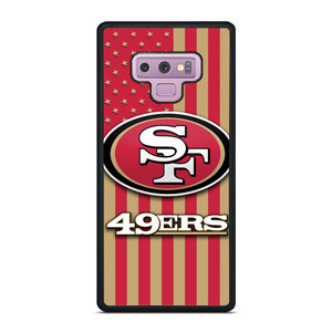 SAN FRANCISCO 49ERS AMERICAN FLAG Samsung Galaxy Note 9 Case Cover