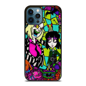 BEETLEJUICE TIM BURTON CARTOON GLASS iPhone 12 Pro Max Case Cover