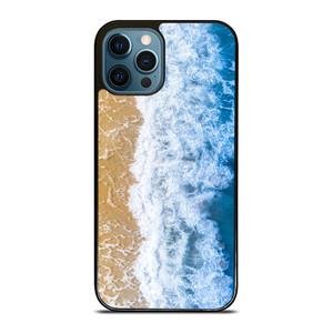 BLUE BEACH WAVES iPhone 12 Pro Max Case Cover