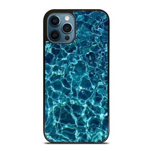 CLEAR BLUE WATER iPhone 12 Pro Max Case Cover