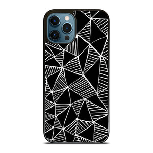 DARK TRIANGLE PATTERN iPhone 12 Pro Max Case Cover