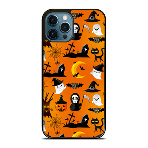 HAPPY HALLOWEEN CARTOON PATERN iPhone 12 Pro Max Case Cover