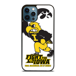 IOWA HAWKEYES MASCOT 2 iPhone 12 Pro Max Case Cover IOWA HAWKEYES MASCOT 2 iPhone 12 Pro Max Case Cover