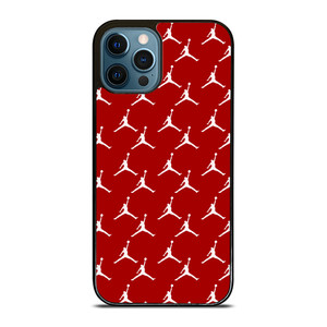 MICHAEL JORDAN SYMBOL RED PATTERN iPhone 12 Pro Max Case Cover