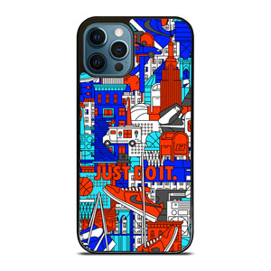 NIKE JUST DO IT ART COLLAGE iPhone 12 Pro Max Case Cover