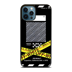 OFF WHITE X BATIK iPhone 12 Pro Max Case Cover OFF WHITE X BATIK iPhone 12 Pro Max Case Cover