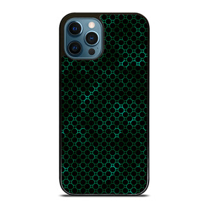 STYLISH HEXAGONAL GREEN PATTERN iPhone 12 Pro Max Case Cover STYLISH HEXAGONAL GREEN PATTERN iPhone 12 Pro Max Case Cover