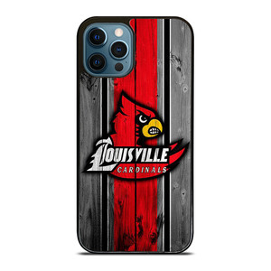 UNIVERSITY OF LOUISVILLE WOODEN LOGO iPhone 12 Pro Max Case Cover UNIVERSITY OF LOUISVILLE WOODEN LOGO iPhone 12 Pro Max Case Cover