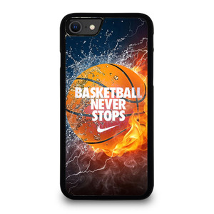 BASKETBALL NEVER STOPS 3 iPhone SE 2020 Case Cover
