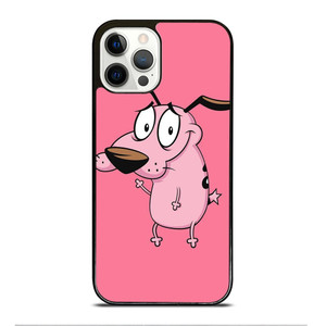 COURAGE THE COWARDLY DOG CARTOON iPhone 12 Pro Case Cover COURAGE THE COWARDLY DOG CARTOON iPhone 12 Pro Case Cover