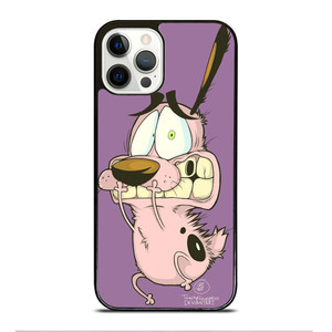 COURAGE THE COWARDLY DOG iPhone 12 Pro Case Cover COURAGE THE COWARDLY DOG iPhone 12 Pro Case Cover