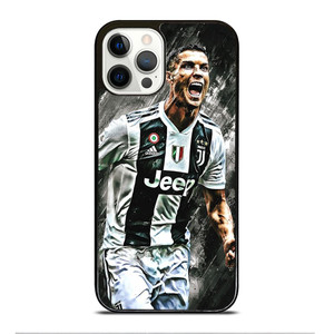 CR7 CRISTIANO RONALDO JUVENTUS FC iPhone 12 Pro Case Cover