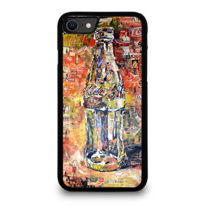 COCA COLA BOTTLE ART iPhone SE 2020 Case Cover