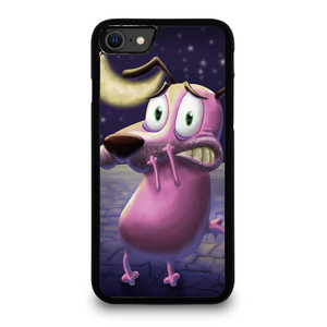 COURAGE THE COWARDLY DOG ART 2 iPhone SE 2020 Case Cover