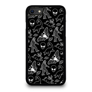 CRYPTID LINE PATTERN iPhone SE 2020 Case Cover CRYPTID LINE PATTERN iPhone SE 2020 Case Cover