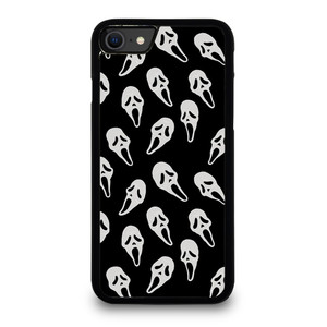 GHOST FACE PATTERN iPhone SE 2020 Case Cover