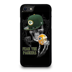 GREEN BAY PACKERS SKULL iPhone SE 2020 Case Cover GREEN BAY PACKERS SKULL iPhone SE 2020 Case Cover