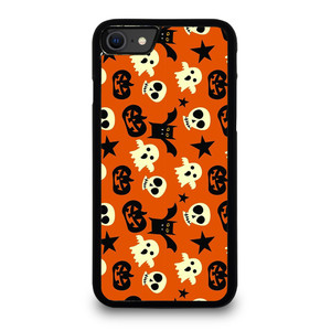 HALLOWEEN GHOST PATTERN iPhone SE 2020 Case Cover