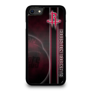 HOUSTON ROCKETS METAL LOGO iPhone SE 2020 Case Cover