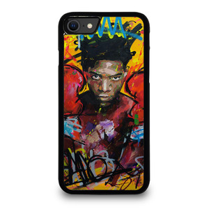 JEAN MICHEL BASQUIAT BOXING ART iPhone SE 2020 Case Cover