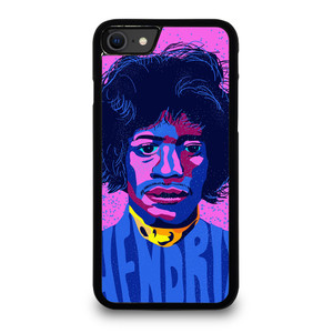 JIMI HENDRIX GUITAR LEGEND ART iPhone SE 2020 Case Cover