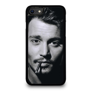 JOHNNY DEPP CIGAR iPhone SE 2020 Case Cover