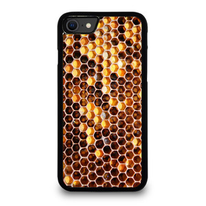 NATURAL HONEYCOMB PATTERN iPhone SE 2020 Case Cover NATURAL HONEYCOMB PATTERN iPhone SE 2020 Case Cover