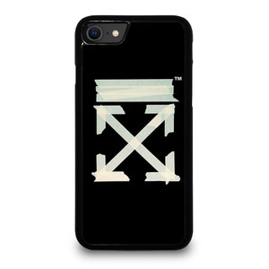 OFF WHITE TAPE LOGO iPhone SE 2020 Case Cover