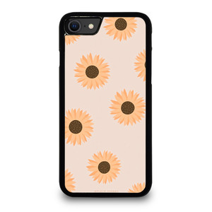 PASTEL SUNFLOWER PATTERN iPhone SE 2020 Case Cover PASTEL SUNFLOWER PATTERN iPhone SE 2020 Case Cover