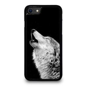 ROAR WHITE WOLF iPhone SE 2020 Case Cover