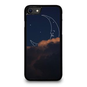 SAD CRESCENT MOON iPhone SE 2020 Case Cover SAD CRESCENT MOON iPhone SE 2020 Case Cover