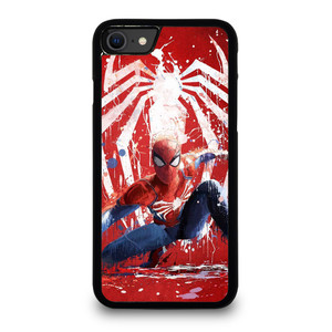 SPIDER MAN AVENGERS ART PAINT iPhone SE 2020 Case Cover