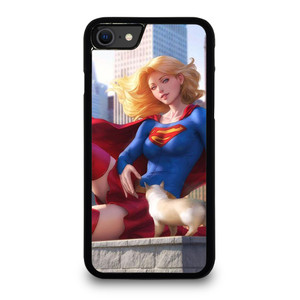 SUPERGIRL DC CARTOON iPhone SE 2020 Case Cover