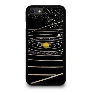 THE SOLAR SYSTEM HAND DRAWN iPhone SE 2020 Case Cover