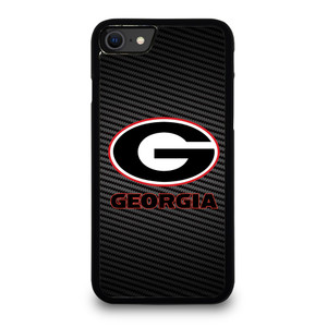 UNIVERSITY GEORGIA CARBON SYMBOL iPhone SE 2020 Case Cover UNIVERSITY GEORGIA CARBON SYMBOL iPhone SE 2020 Case Cover