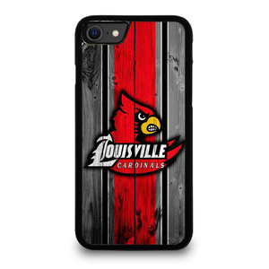 UNIVERSITY OF LOUISVILLE WOODEN LOGO iPhone SE 2020 Case Cover UNIVERSITY OF LOUISVILLE WOODEN LOGO iPhone SE 2020 Case Cover