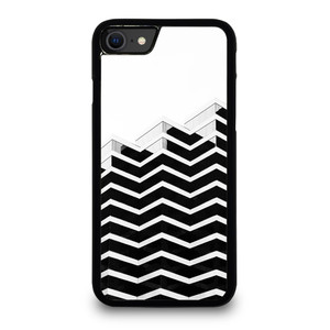 ZIG ZAG HALF PATTERN iPhone SE 2020 Case Cover