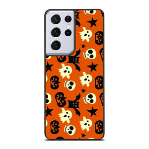 HALLOWEEN GHOST PATTERN Samsung Galaxy S21 Ultra Case Cover