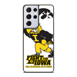 IOWA HAWKEYES MASCOT 2 Samsung Galaxy S21 Ultra Case Cover