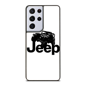 JEEP BLACK LOGO Samsung Galaxy S21 Ultra Case Cover JEEP BLACK LOGO Samsung Galaxy S21 Ultra Case Cover