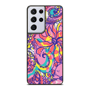 LILLY PULITZER VINTAGE PINK Samsung Galaxy S21 Ultra Case Cover LILLY PULITZER VINTAGE PINK Samsung Galaxy S21 Ultra Case Cover