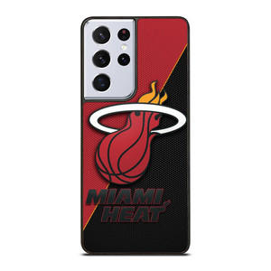 MIAMI HEAT BASKETBALL LOGO Samsung Galaxy S21 Ultra Case Cover MIAMI HEAT BASKETBALL LOGO Samsung Galaxy S21 Ultra Case Cover