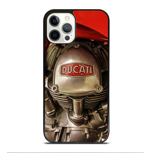 DUCATI ENGINE LOGO RETRO iPhone 12 Pro Case Cover