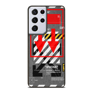 OFF WHITE ARROW DOWN Samsung Galaxy S21 Ultra Case Cover OFF WHITE ARROW DOWN Samsung Galaxy S21 Ultra Case Cover