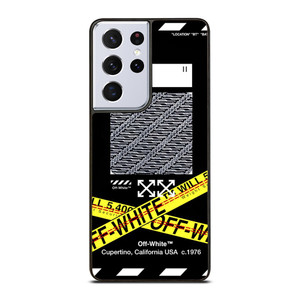 OFF WHITE X BATIK Samsung Galaxy S21 Ultra Case Cover OFF WHITE X BATIK Samsung Galaxy S21 Ultra Case Cover